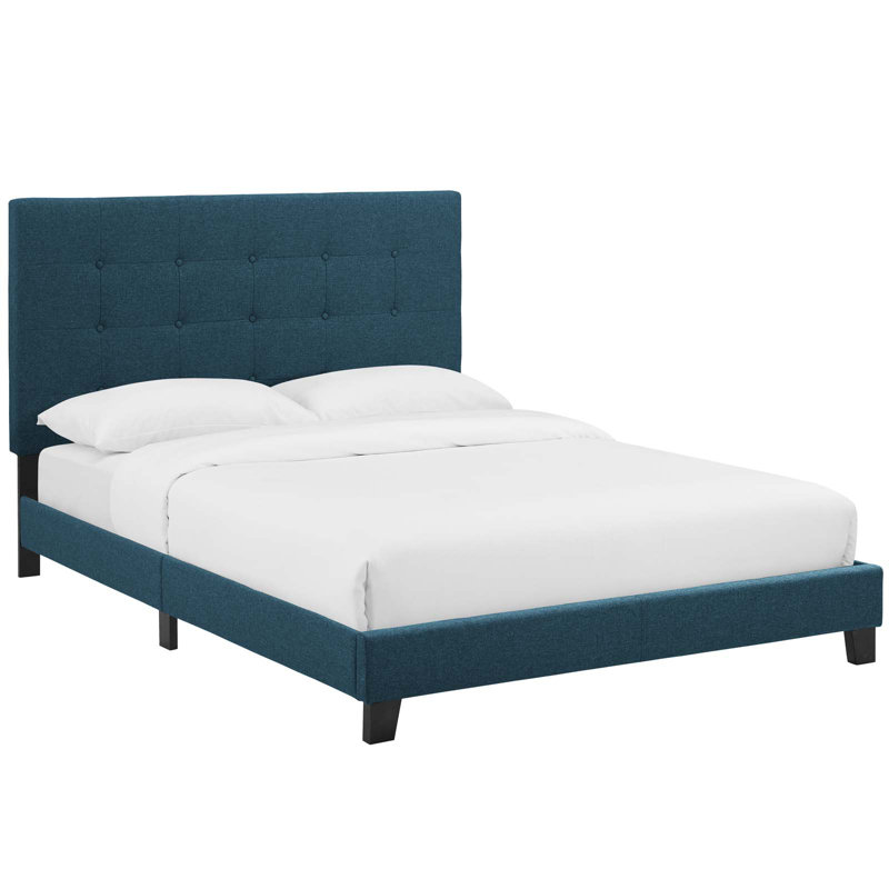 Chadwick Tufted Upholstered Low Profile Platform Bed Full